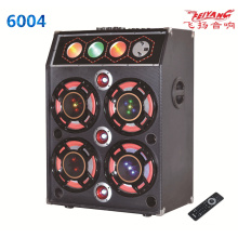 10 Inch VHF Outdoor Trolly Speaker with Wireless Microphone 6004
